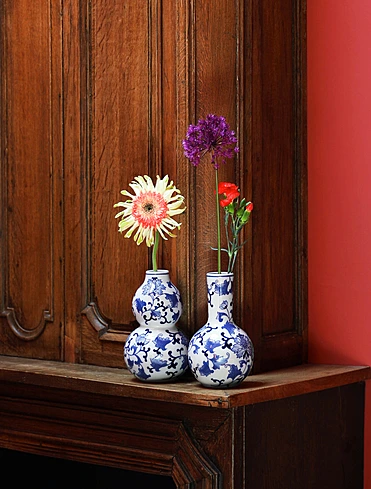 Набор из 2 ваз Delftware, 20 см