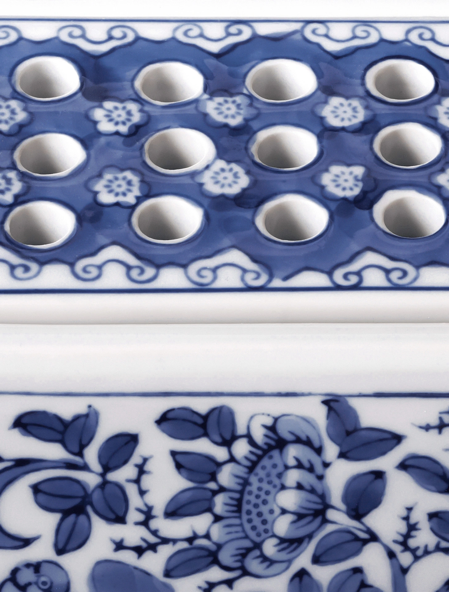 Ваза Delftware, 29x12 см