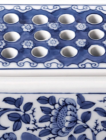 Ваза Delftware, 29x12 см