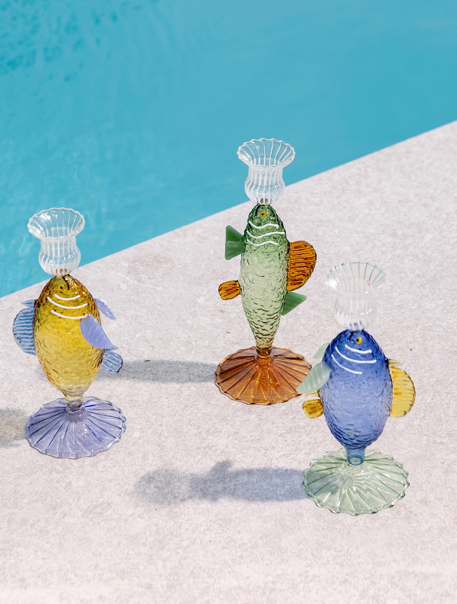 Подсвечник Fish, 21 см