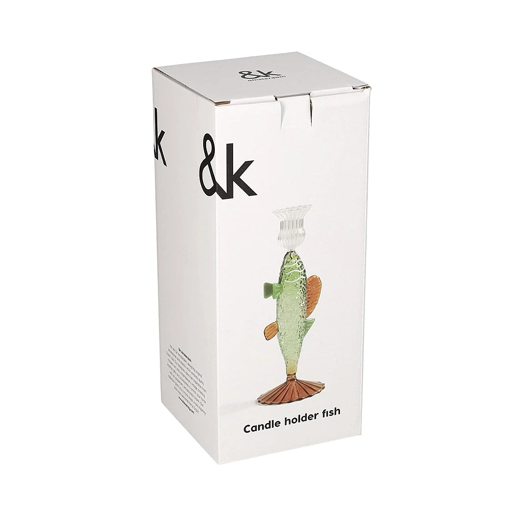 Подсвечник Fish, 21 см от &Klevering