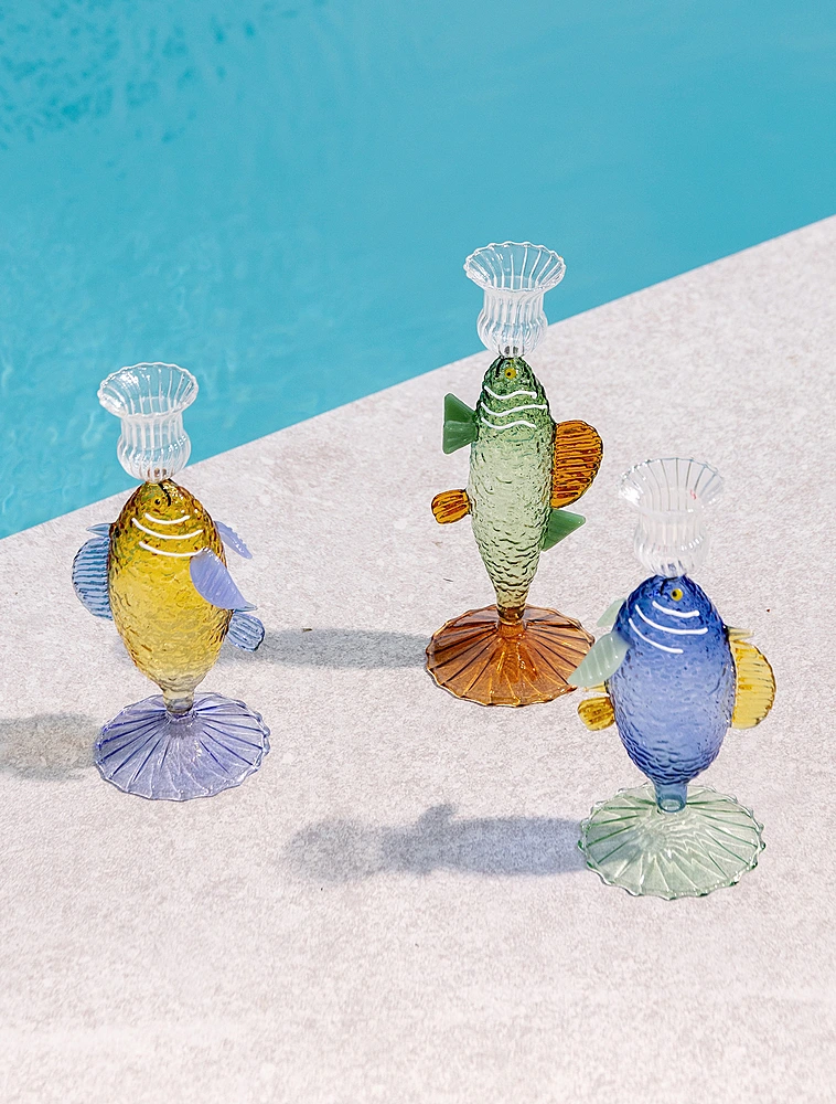 Подсвечник Fish, 19 см от &Klevering