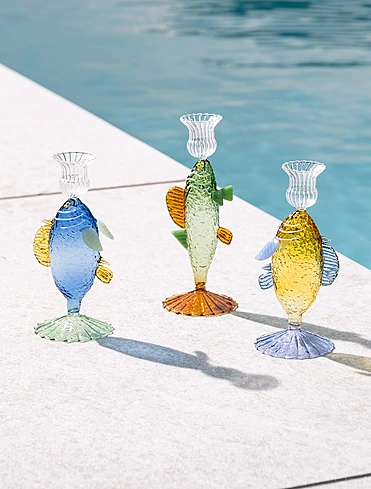 Подсвечник Fish, 19 см