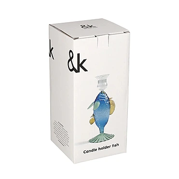 Подсвечник Fish, 19 см