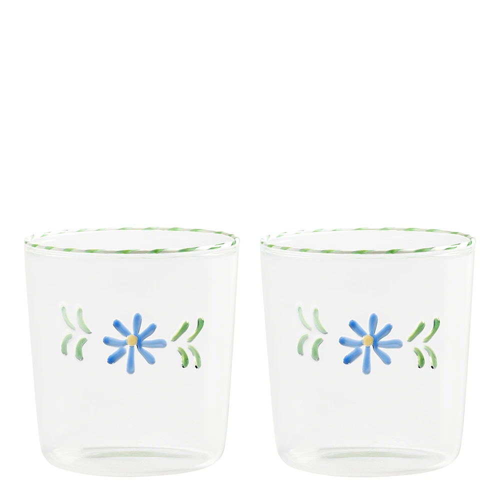 Набор из 2 стаканов для воды Flora, 300 мл от &Klevering