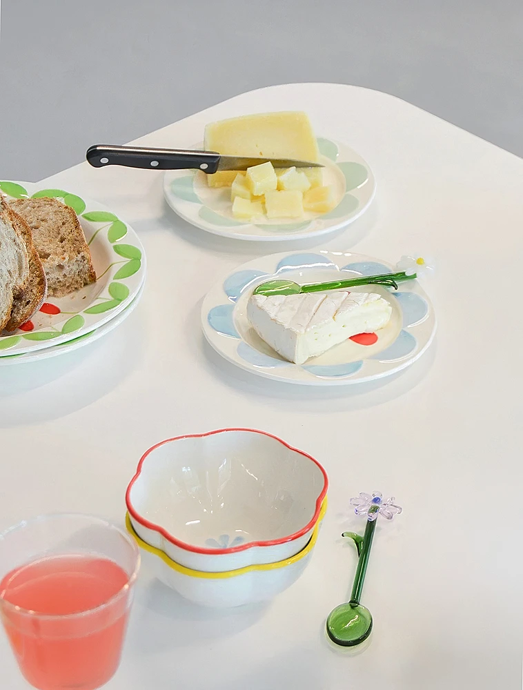 Набор из 4 пирожковых тарелок Folk, 17,5 см от &Klevering