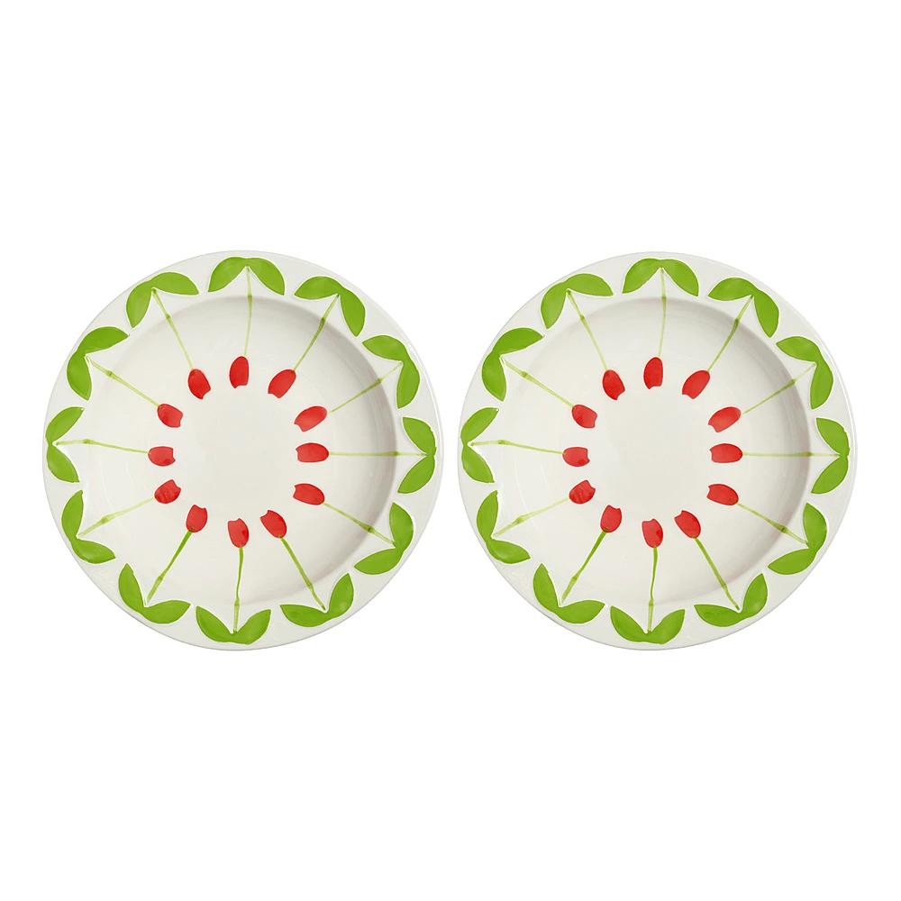 Набор из 2 суповых тарелок Folk, 22,5 см от &Klevering