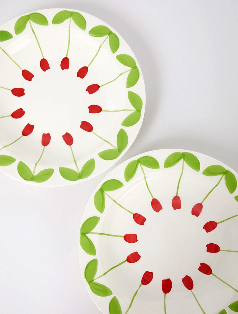 Набор из 2 суповых тарелок Folk, 22,5 см от &Klevering