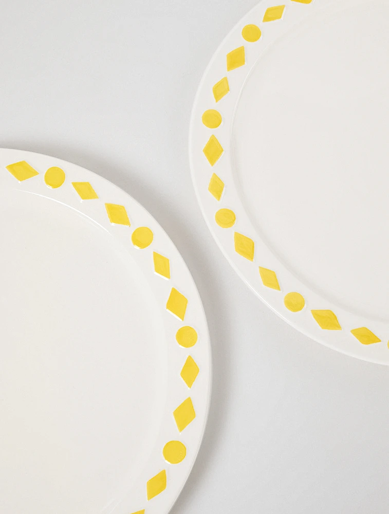 Набор из 2 обеденных тарелок Folk, 27,5 см от &Klevering