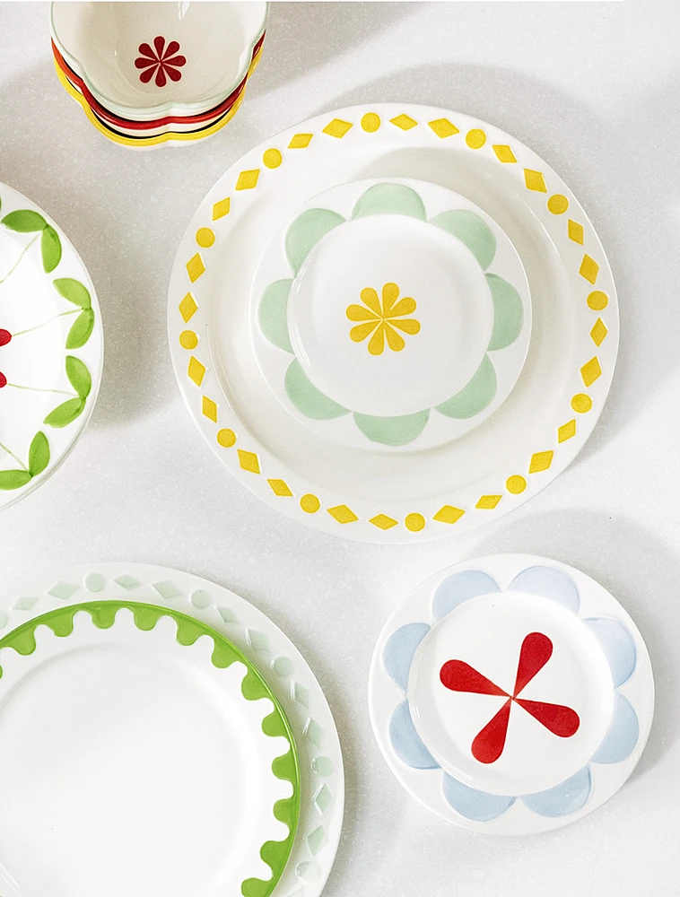 Набор из 2 обеденных тарелок Folk, 27,5 см от &Klevering