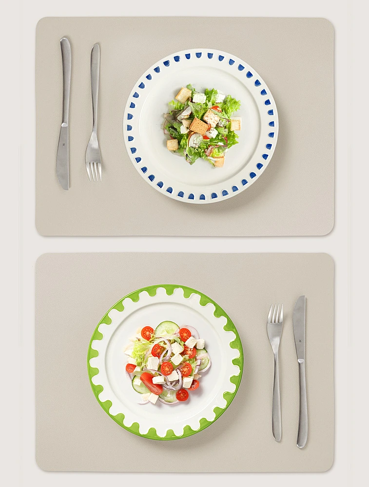 Набор из 4 закусочных тарелок Folk, 22,5 см от &Klevering