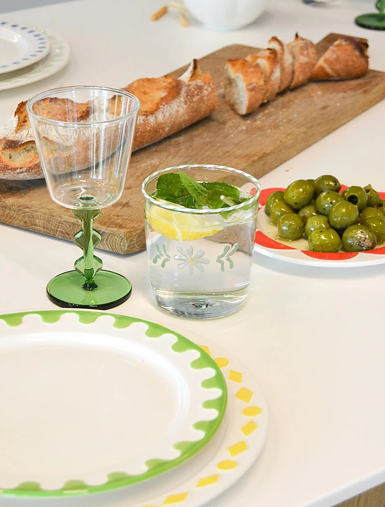 Набор из 4 закусочных тарелок Folk, 22,5 см от &Klevering