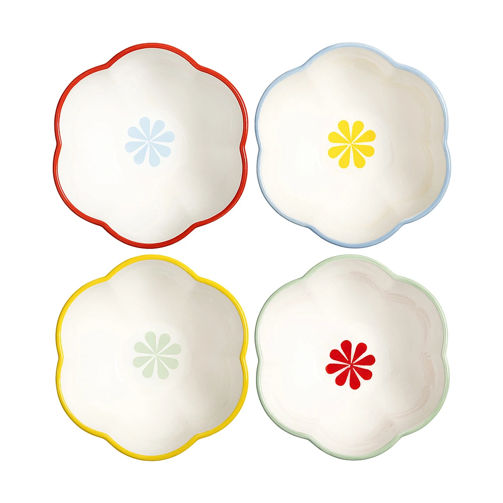 Набор из 4 пиал Folk, 12,5 см от &Klevering