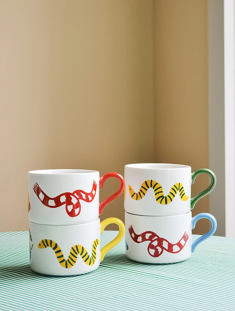 Набор из 4 кружек Haines, 150 мл от &Klevering