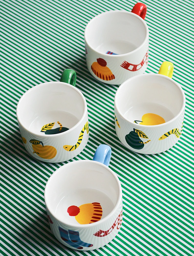 Набор из 4 кружек Haines, 150 мл от &Klevering