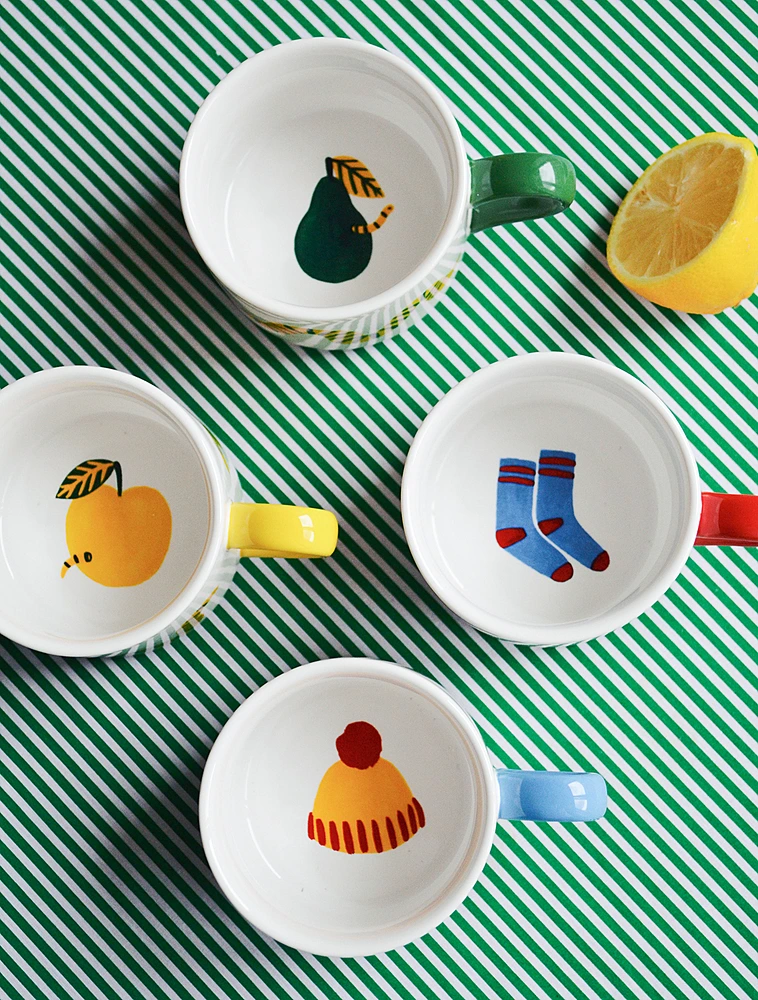 Набор из 4 кружек Haines, 150 мл от &Klevering