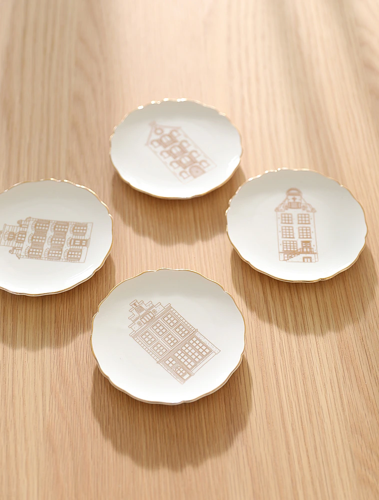 Набор из 4 мини-тарелок House, 13 см от &Klevering