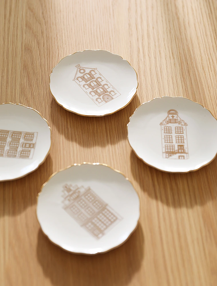 Набор из 4 мини-тарелок House, 13 см от &Klevering