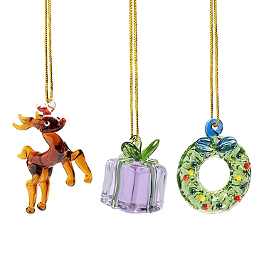 Набор из 3 ёлочных игрушек Ornament