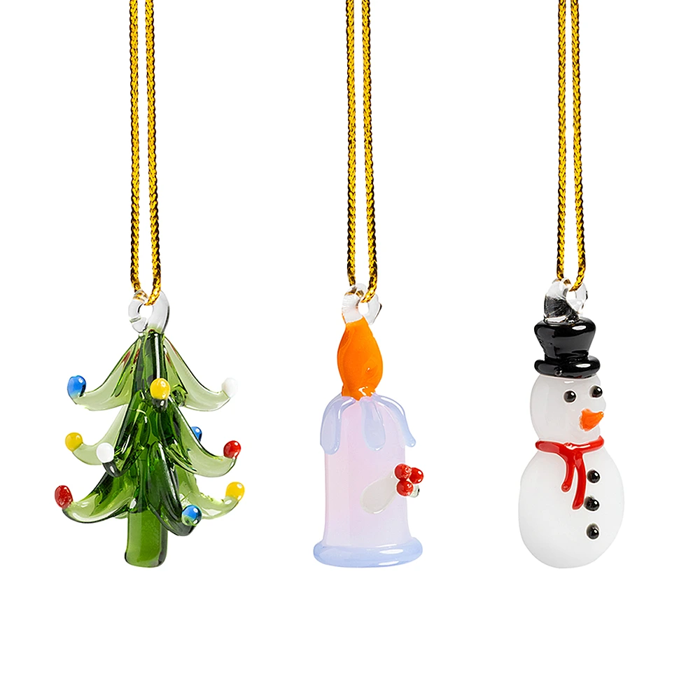 Набор из 3 ёлочных игрушек Ornament от &Klevering