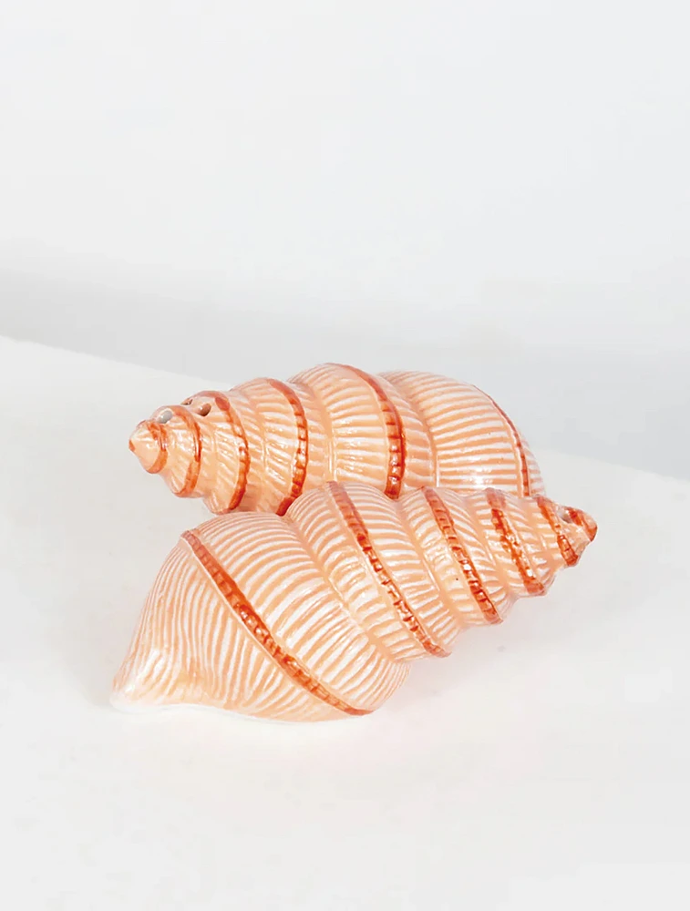 Набор из солонки и перечницы Shell, 4 см от &Klevering