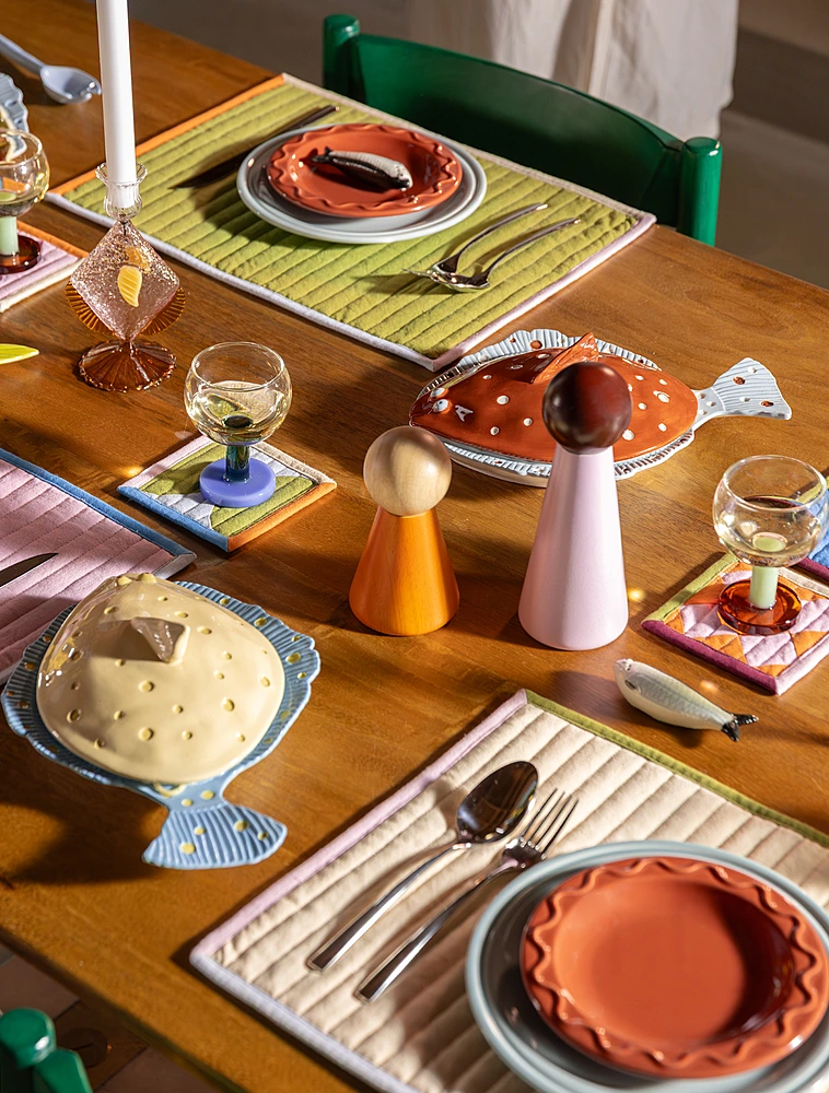 Глубокое блюдо с крышкой Plaice, 29,5 см от &Klevering