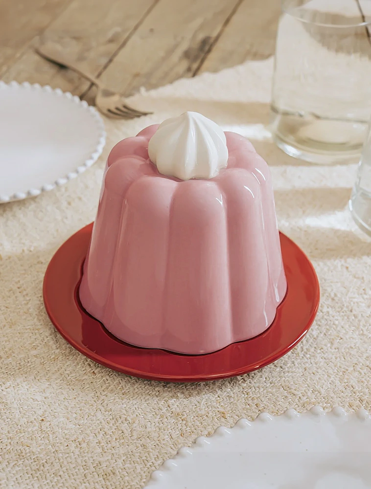 Декоративная ёмкость Pudding, 17x14 см от &Klevering