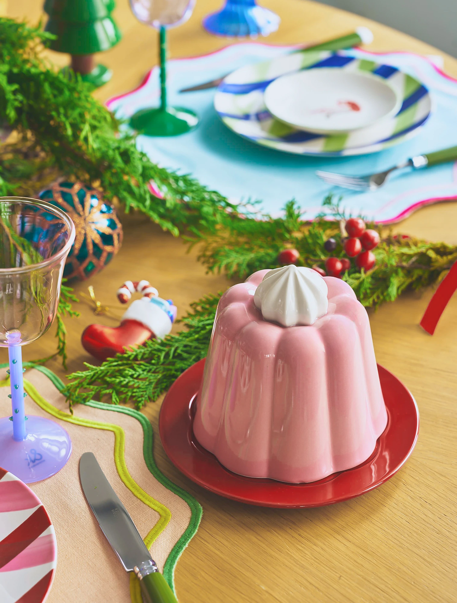 Декоративная ёмкость Pudding, 17x14 см