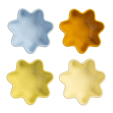 Набор из 4 креманок Sun, 130 мл