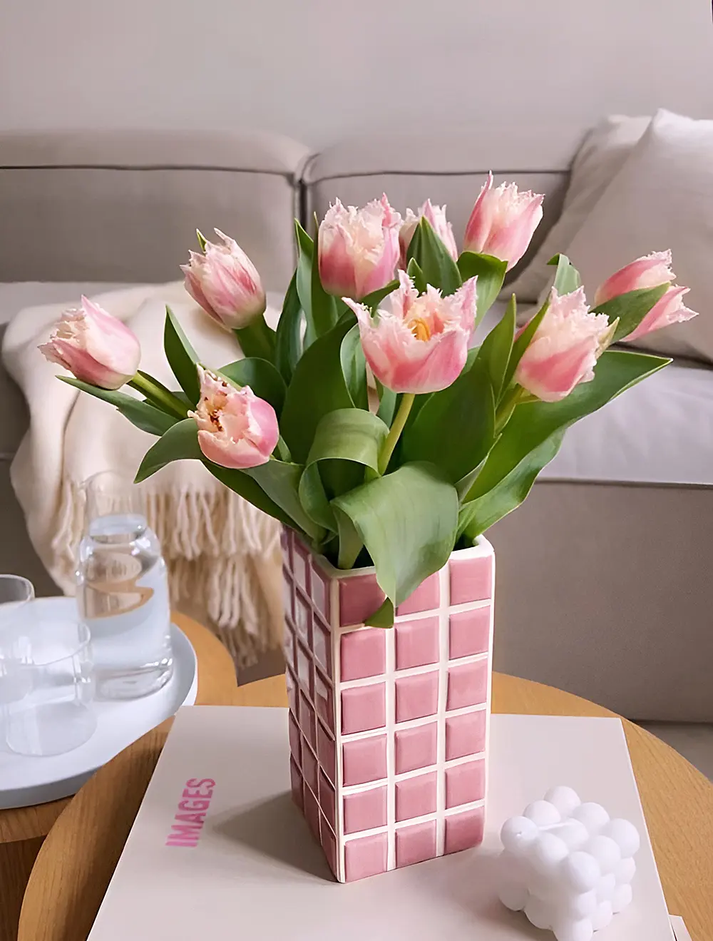 Ваза Tile, 21 см