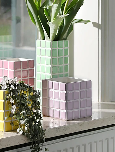 Кашпо Tile, 14 см