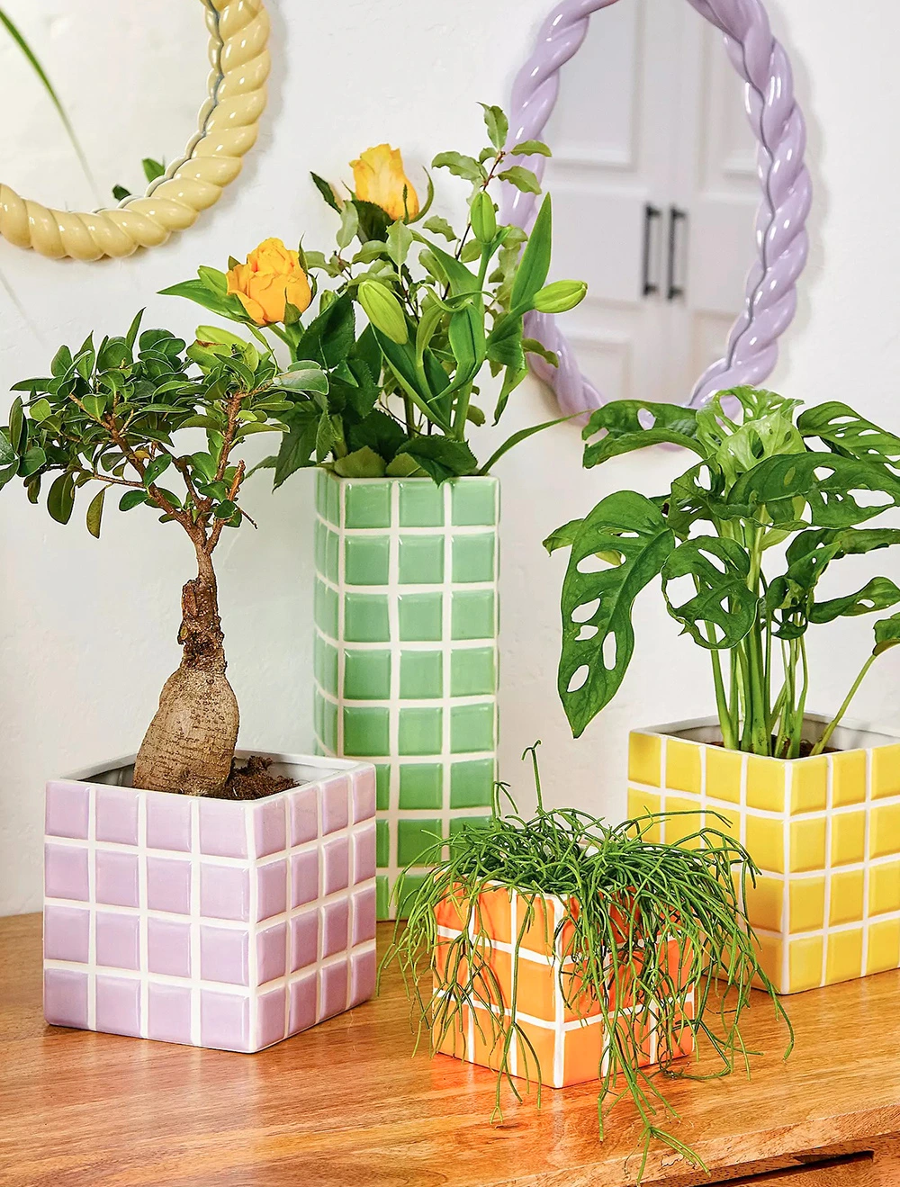 Кашпо Tile, 14 см