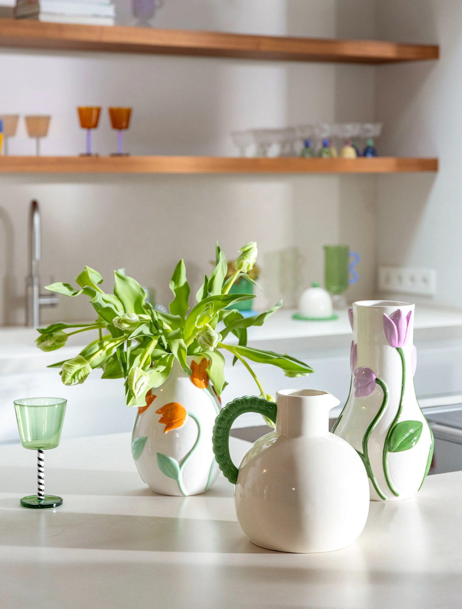 Ваза Tulip Vase, 30,5 см