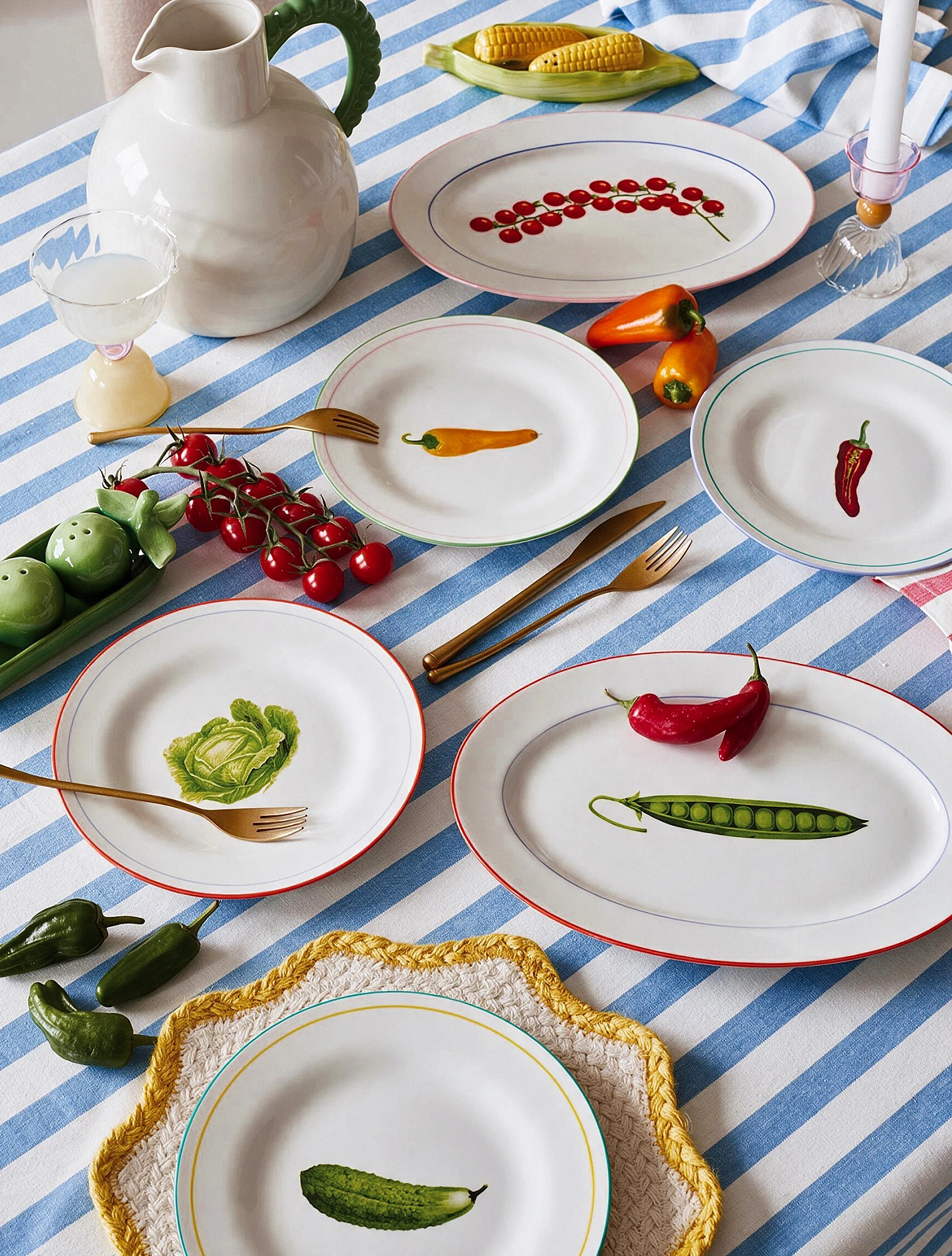 Плоское блюдо Vegetable, 30 см