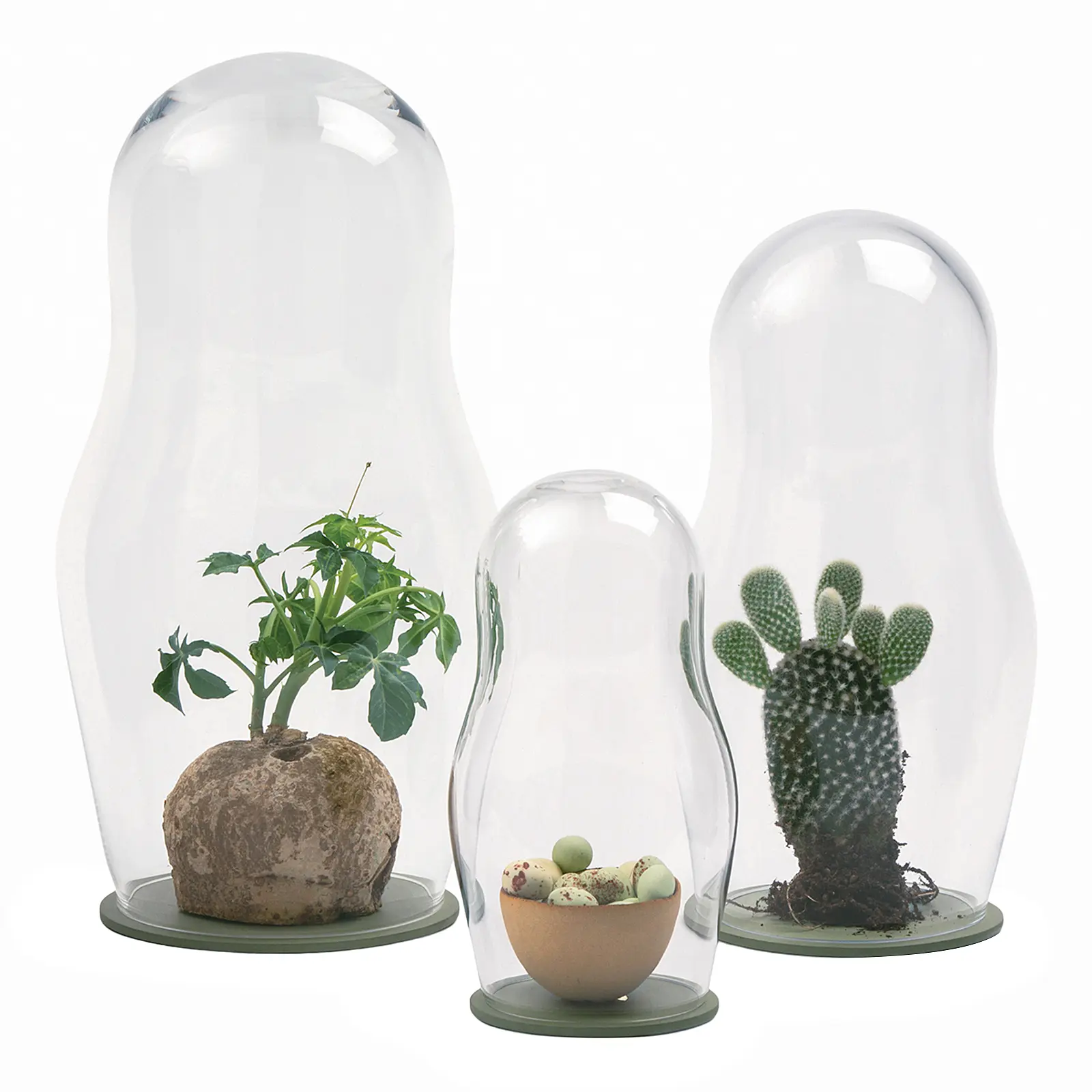 Декоративная колба на подставке Baba, 29 см