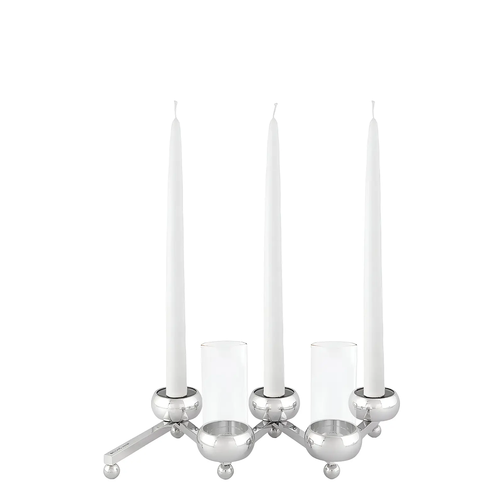 Подсвечник с колбами для цветов Constella, 14x15 см