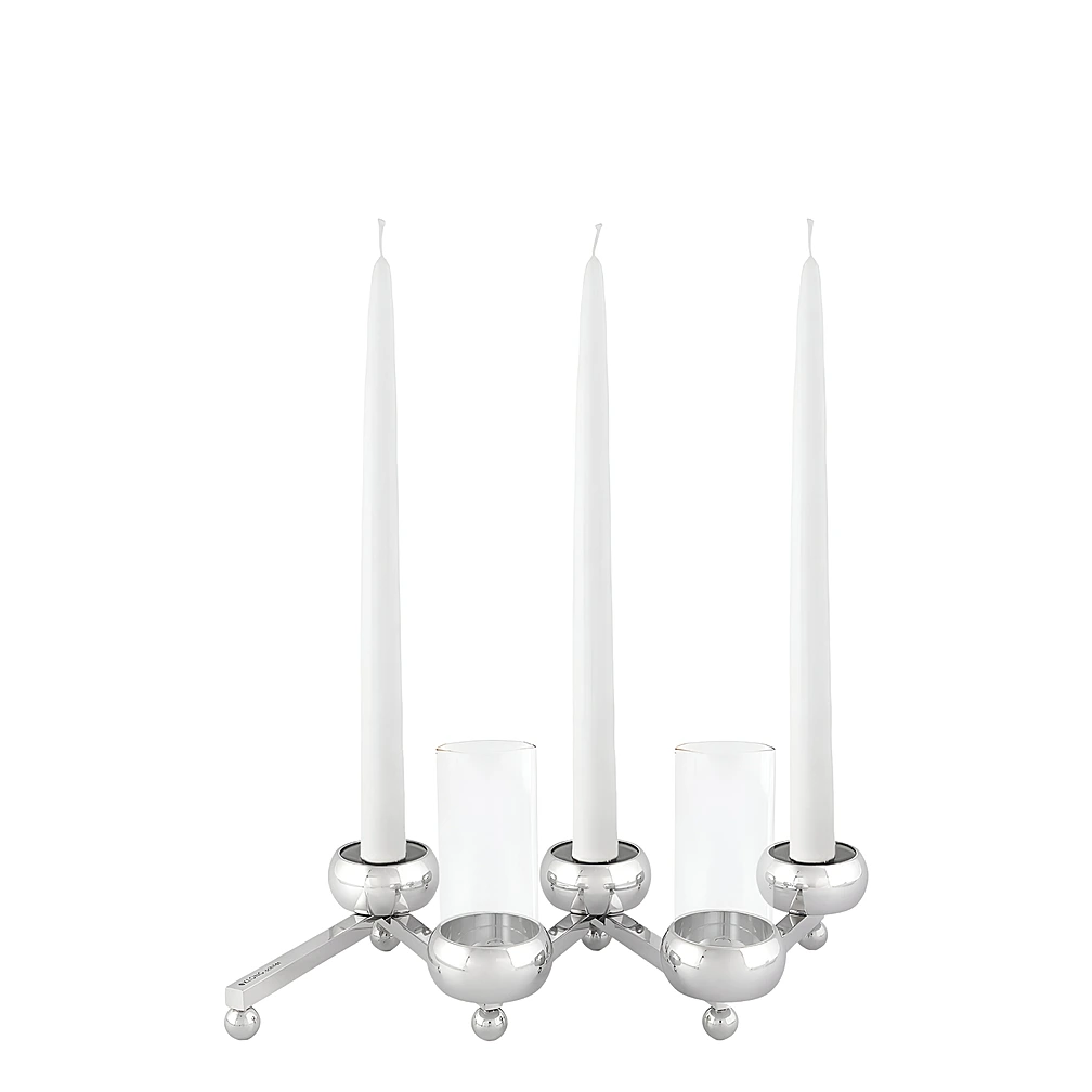 Подсвечник с колбами для цветов Constella, 14x15 см от Klong