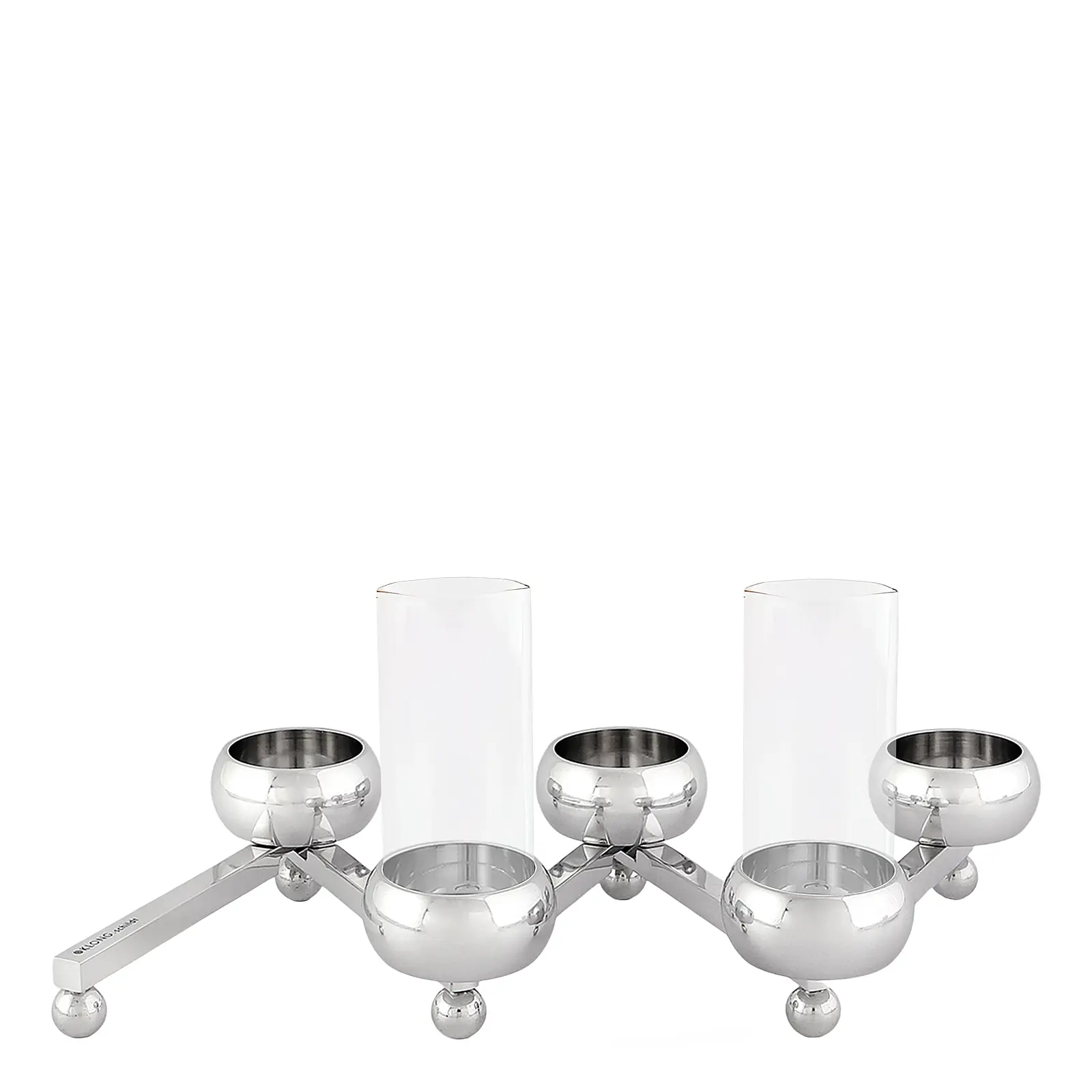 Подсвечник с колбами для цветов Constella, 14x15 см