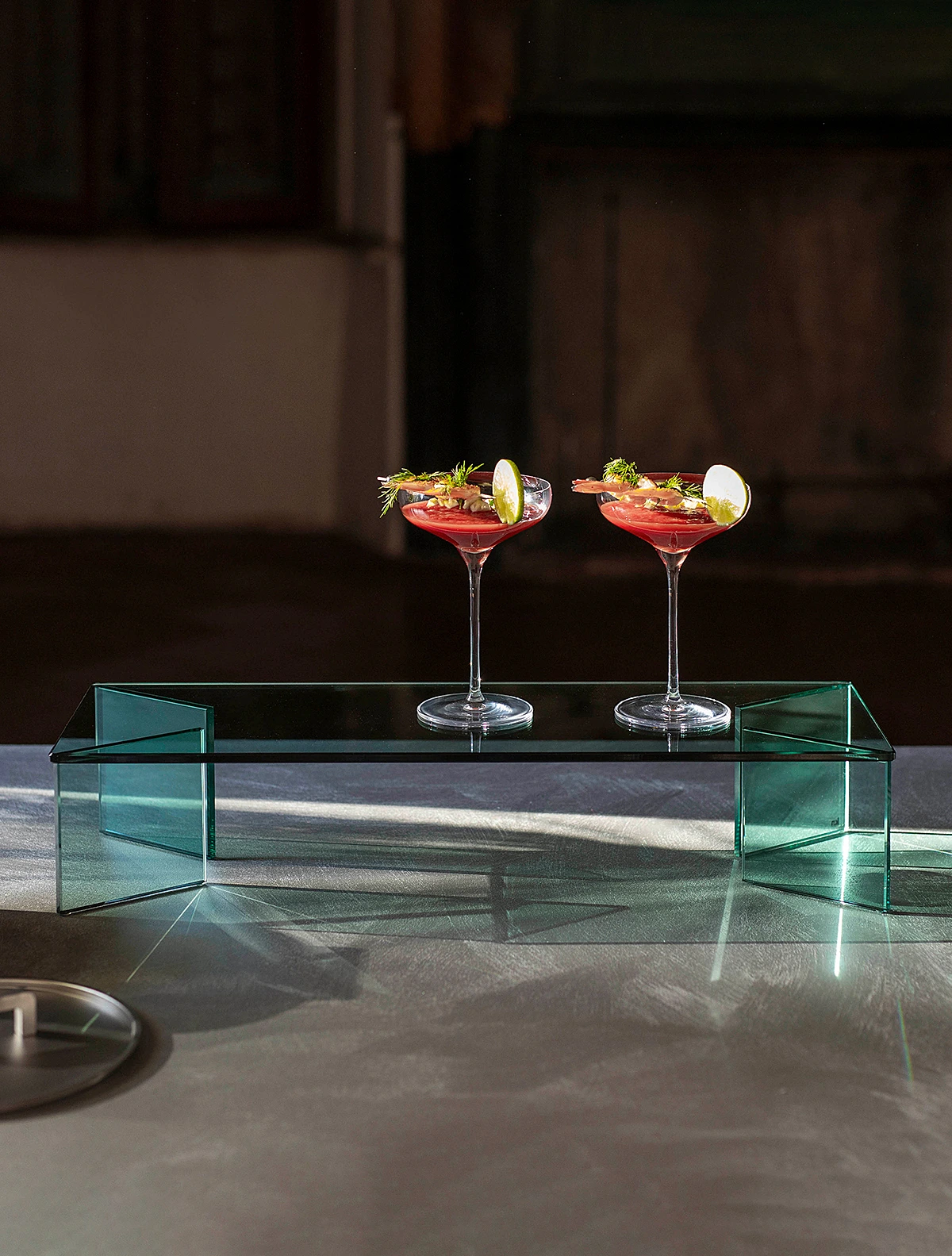 Сервировочный подиум Glass G, 60x20x12 см