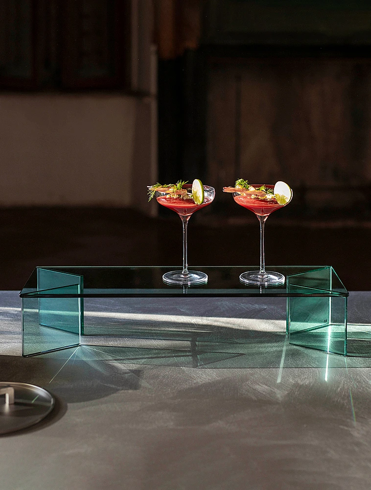 Сервировочный подиум Glass G, 60x20x12 см от KnIndustrie
