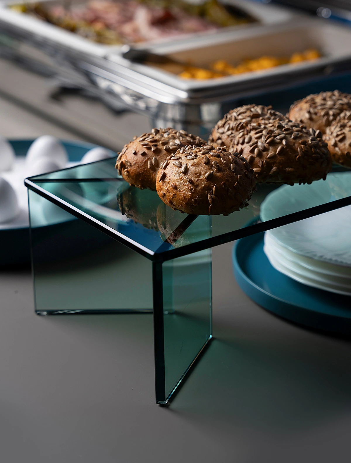 Сервировочный подиум Glass G, 60x20x12 см