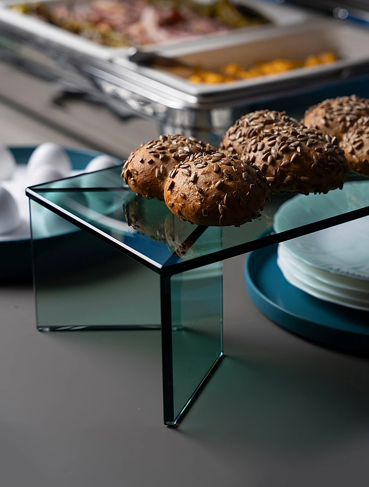 Сервировочный подиум Glass G, 60x20x12 см от KnIndustrie