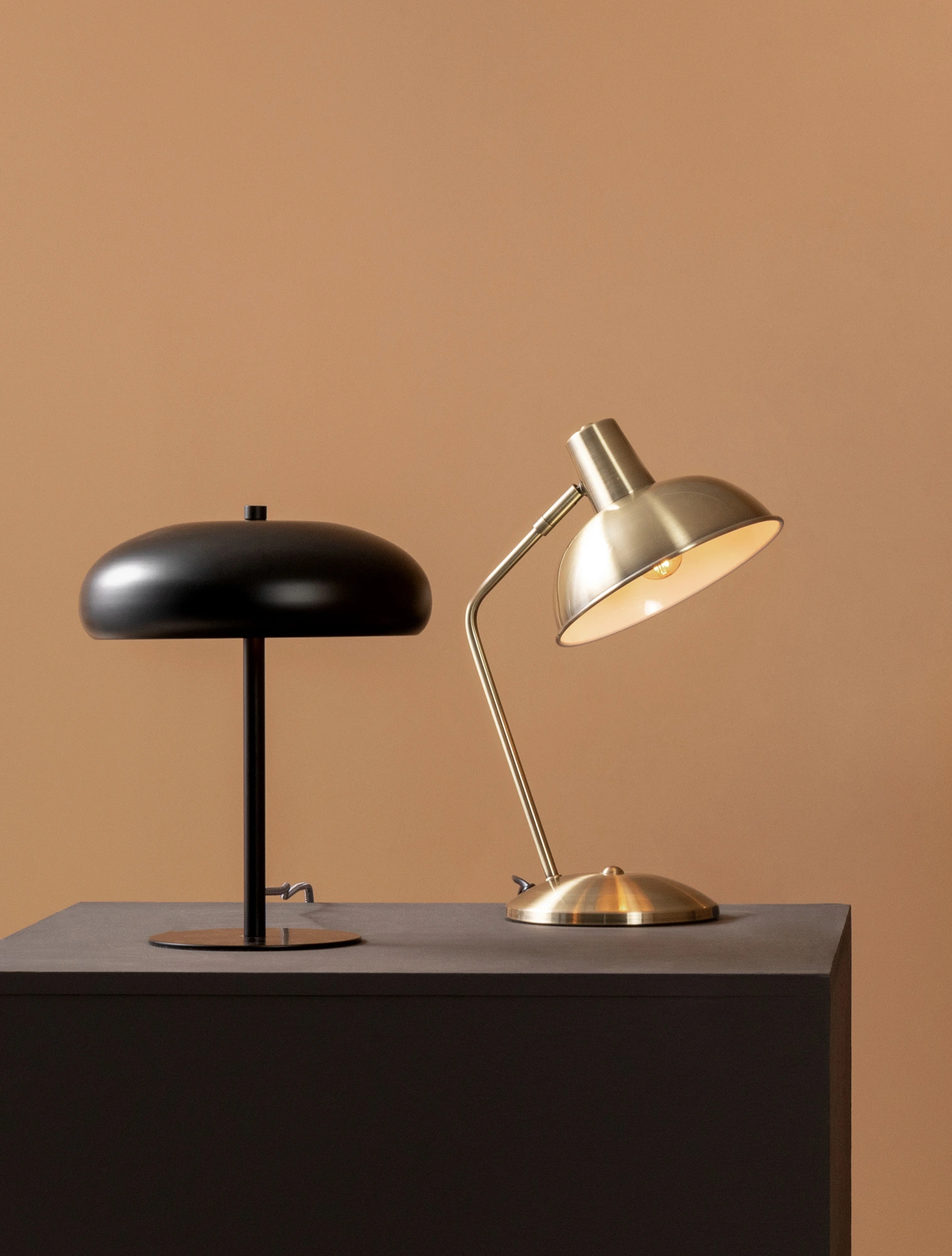 Настольная лампа Hood, 38 см