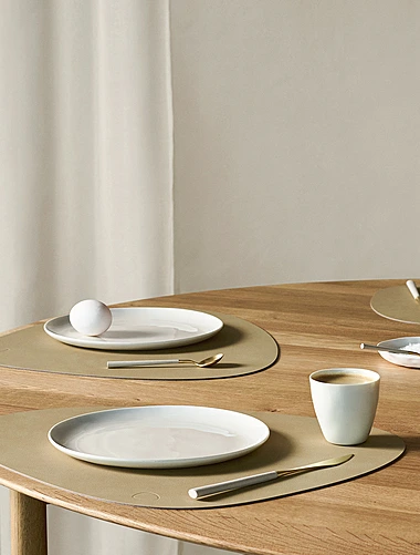 Плейсмат Curve Khaki, 37x44 см