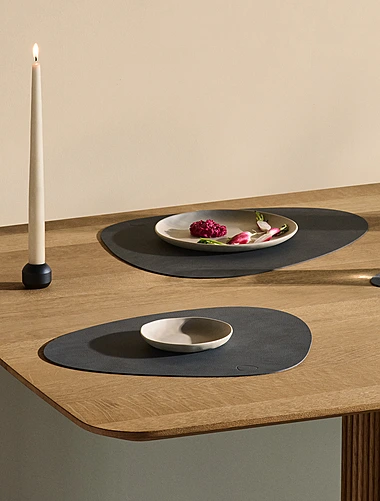 Плейсмат Curve Anthracite, 37x44 см
