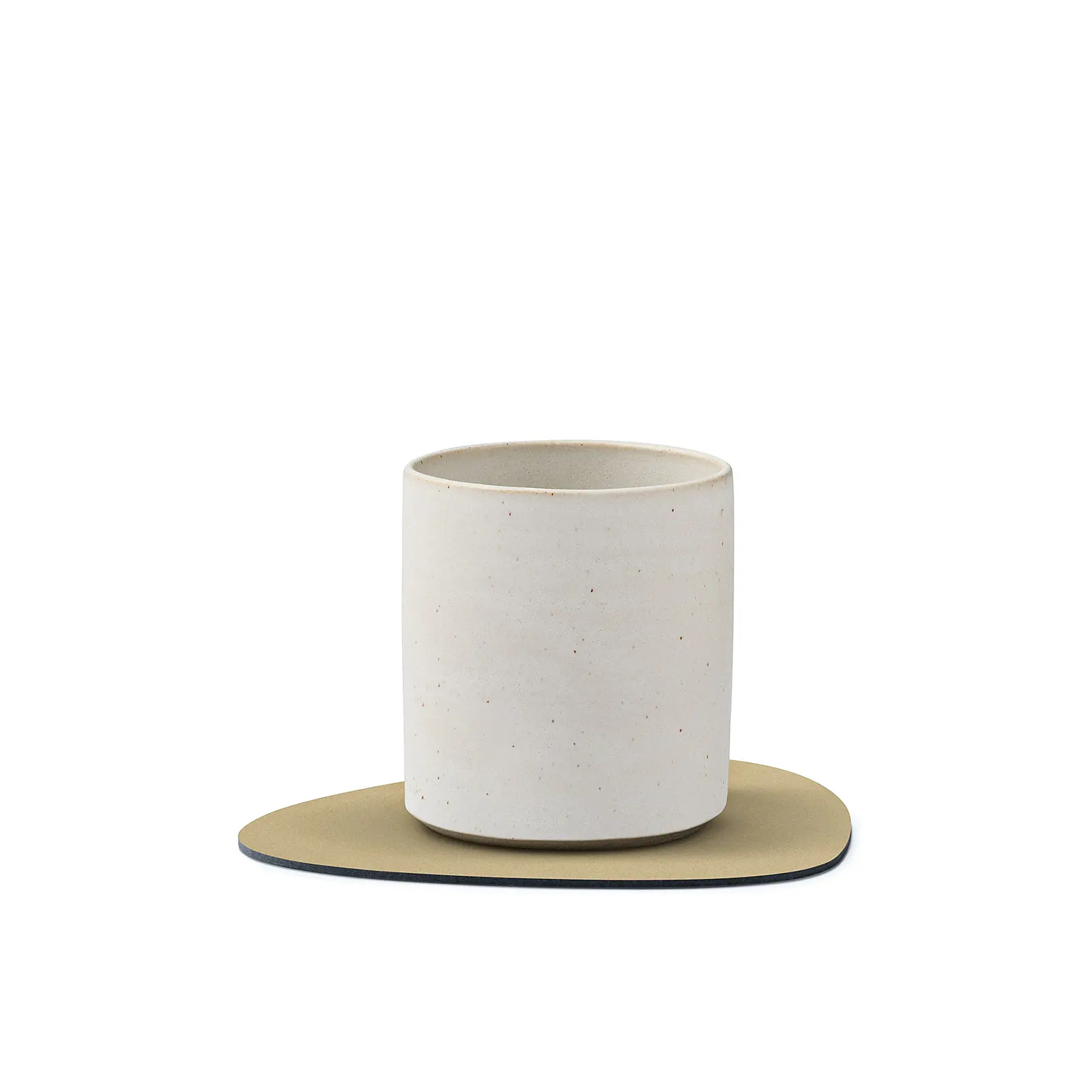 Подставка под стаканы и кружки Curve Khaki, 11x13 см