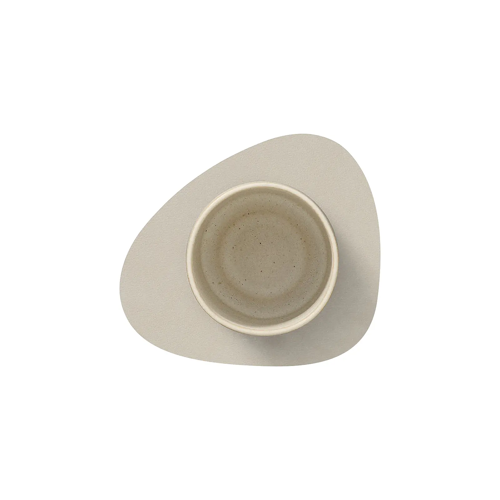 Подставка под стаканы и кружки Curve Oyster White, 11x13 см