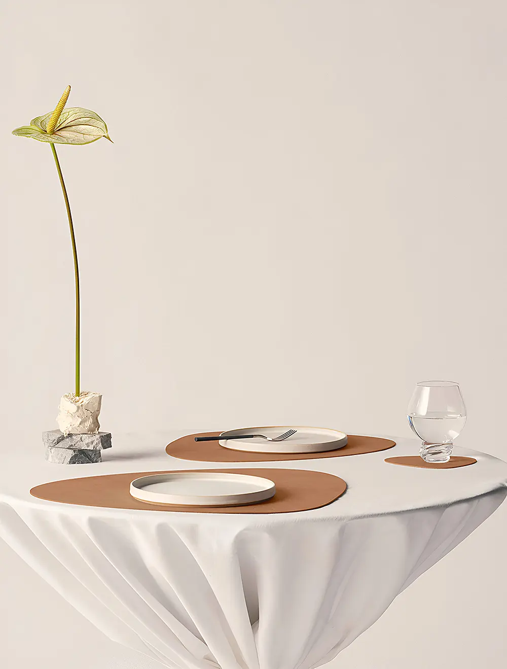 Подставка под стаканы и кружки Curve Nature, 11x13 см