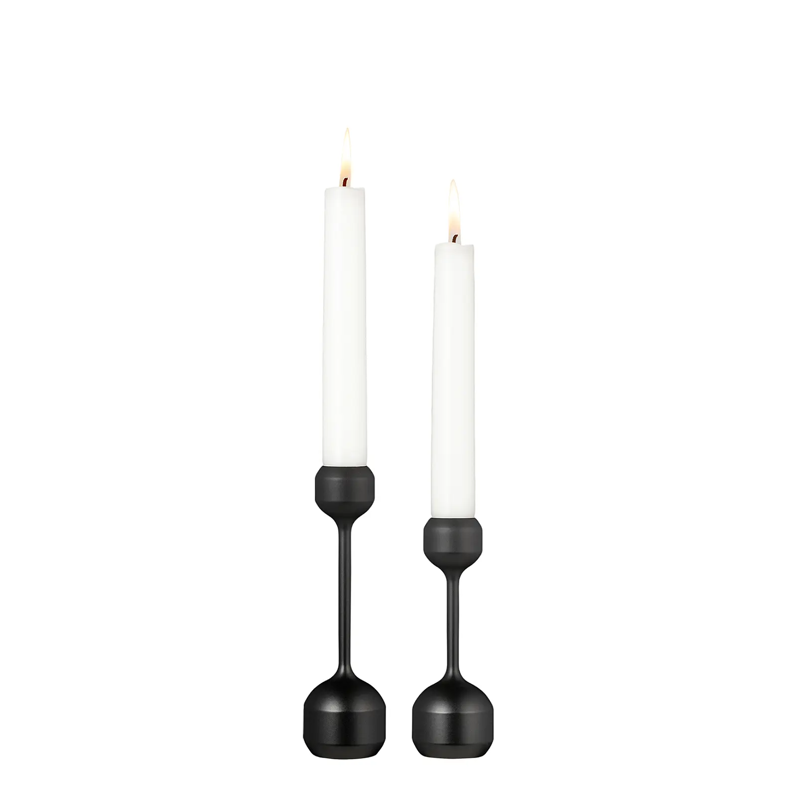 Набор из 2 подсвечников Silhouette, 12 см и 14,5 см