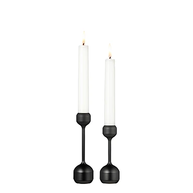 Набор из 2 подсвечников Silhouette, 12 см и 14,5 см